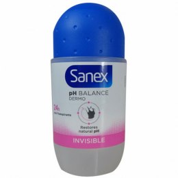 Dezodorant Roll-On Sanex PH Balance Dermo Invisible (45 ml)