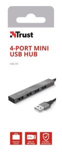 HUB USB TRUST Halyx 4-portowy Mini USB