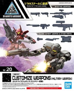 30MM 1/144 CUSTOMIZE WEAPONS (MILITARY WEAPON)
