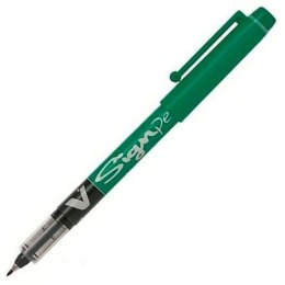 Długopis z płynnym atramentem Pilot V Sign Kolor Zielony 0,6 mm (12 Sztuk)