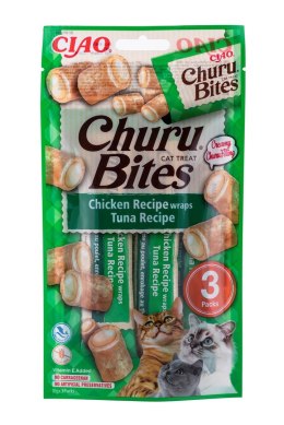 Przysmak CHURU Bites Tuńczyk&kurczak dla kota 3x10g