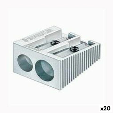 Temperówka Staedtler Srebrzysty Metal (20 Sztuk)
