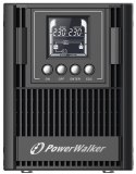 POWER WALKER UPS ON-LINE VFI 1000 AT FR 3X FR OUT, USB/RS-232, LCD, EPO