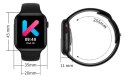 Smartwatch Kumi KU3 META Grey