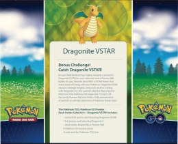 Pokemon TCG Pokemon Go - Premier Deck Holder Collection - Dragonite VStar