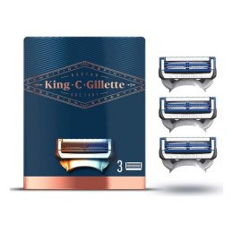 Część wymienna do maszynki do golenia King C Gillette Gillette King (3 uds)