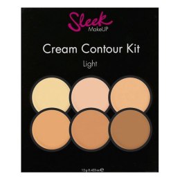Paleta Sleek Cream Contour Kit Rozświetlacz Makijaż Light