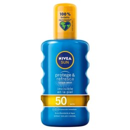 Spray do Opalania PROTEGE & REFRESCA Nivea Spf 50 (200 ml) 50 (200 ml)