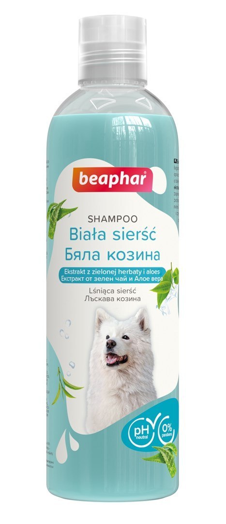 BEAPHAR Biała sierść - szampon dla psa - 250 ml