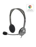 Słuchawki Logitech H111 981-0005939 (kolor szary