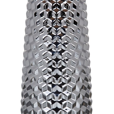 Lampa stołowa Beżowy Srebrzysty Płótno Ceramika 60 W 220 V 240 V 220-240 V 26 x 26 x 49,5 cm