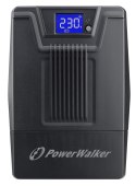 POWER WALKER UPS LINE-IN VI 600 SCL 600VA, 2X SCHUKO, RJ11/45, USB, LCD