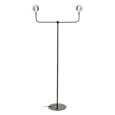 Lampa Stojąca 70 x 70 x 154 cm Czarny Stal