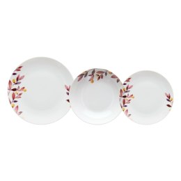 Naczynia 18 Części Kartki Porcelana 1 cm