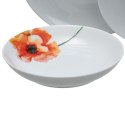 Naczynia 18 Części Porcelana 1 cm Mak