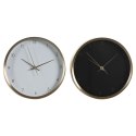 Stolné hodiny DKD Home Decor 25,7 x 4,2 x 25,7 cm Kobieta Złoty Aluminium (2 Sztuk)