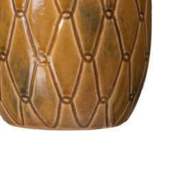 Wazon Ceramika 17 x 17 x 30 cm Musztarda