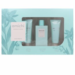 Zestaw Perfum dla Kobiet Amichi Sensual Flower 3 Części