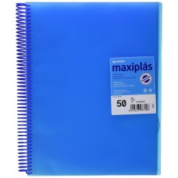 Folder z teczkami Grafoplas Maxiplas 50 Obudowy Niebieski A4