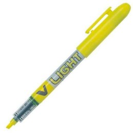 Marker fluorescencyjny Pilot V Light Żółty (12 Sztuk)