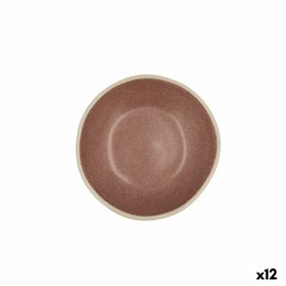 Miska Bidasoa Gio Ceramika Brązowy 12 x 3 cm (12 Sztuk)