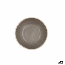 Miska Bidasoa Gio Ceramika Szary 12 x 3 cm (12 Sztuk)