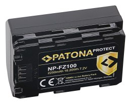 Akumulator Patona Protect NP-FZ100 2250mAh / 16,2Wh do Sony NP-FZ100 do Sony A7 III, A7R III, A9