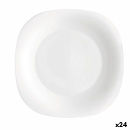 Talerz deserowy Bormioli Rocco Parma Biały Szkło (24 Sztuk)