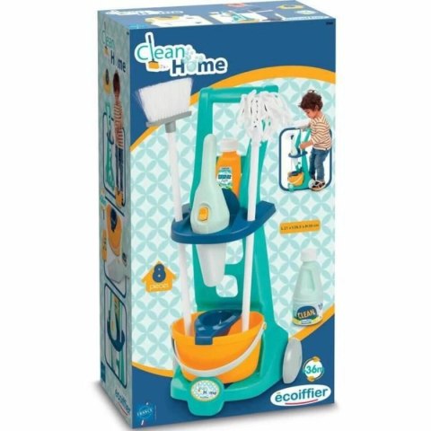 Zestaw do czyszczenia i przechowywania Ecoiffier Clean Home Zabawki 8 Części