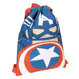 Plecak Worek Dziecięcy The Avengers Niebieski