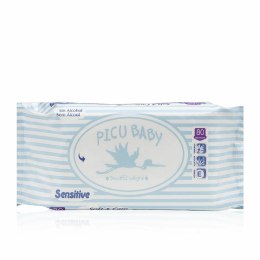Pakiet sterylnych chusteczek czyszczących Picu Baby Sensitive 80 Sztuk