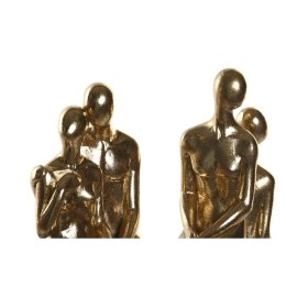 Zarážka na knihy DKD Home Decor 9 x 8 x 26 cm Żywica Glam