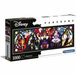 Układanka puzzle Clementoni Villains 1000 Części Panoramiczna Disney