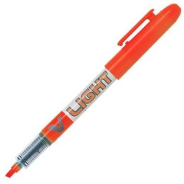 Marker fluorescencyjny Pilot V Light Pomarańczowy (12 Sztuk)