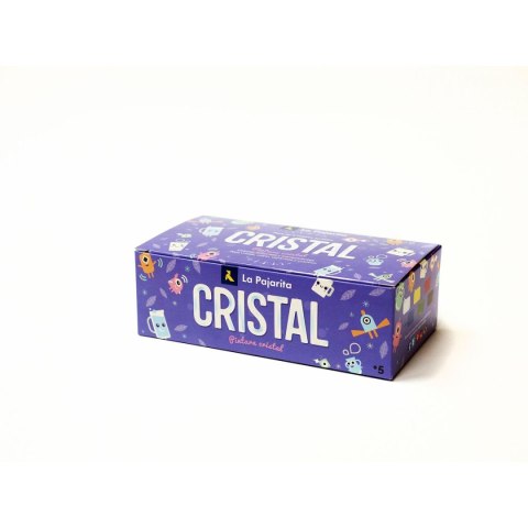Tempera La Pajarita Crystal 6 Części Wielokolorowy