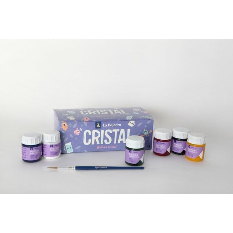 Tempera La Pajarita Crystal 6 Części Wielokolorowy