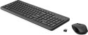 Zestaw klawiatura + mysz HP 330 Wireless Mouse and Keyboard Combo czarne 2V9E6AA