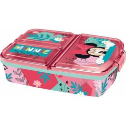 Lunchbox z przegrodami Minnie Mouse 19,5 x 16,5 x 6,7 cm polipropylen