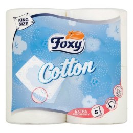 Papier Toaletowy Cotton Foxy COTTON 4R (4 uds) (4 Sztuk)