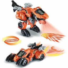 Samochód zabawkowy Vtech Dinos Fire - Furex, The Super T-Rex Pomarańczowy