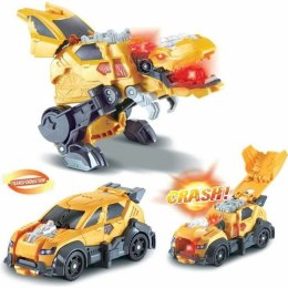 Samochód zabawkowy Vtech Switch & Go Dinos Crash - Zyrex, The T-Rex Żółty