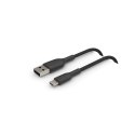 BELKIN BOOST CHARGE CABLE MICROUSB - USB-A BR,1M, BLACK