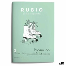 Writing and calligraphy notebook Rubio Nº2 A5 hiszpański 20 Kartki (10 Sztuk)