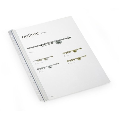 Grzbiety do Oprawiania Durable Przezroczysty PVC Plastikowy (50 Sztuk)