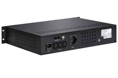 GT UPS ZASILACZ AWARYJNY POWERBOX 850VA/510W 3X IEC C13 1X SCHUCKO 19" USB