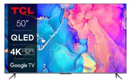 Telewizor 50'' TCL 50C635 QLED (4K UHD HDR DVB-T2/HEVC Android)