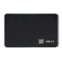 Obudowa na dysk HDD/SSD 2.5 cala SATA3 | USB 2.0 | Czarny