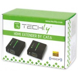 Extender HDMI po skrętce Cat.6/6a/7, do 60m, FullHD 3D, czarny