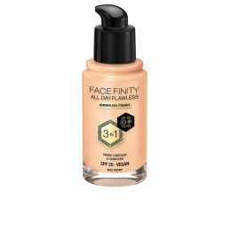 Kremowy podkład do makijażu Max Factor Face Finity All Day Flawless 3 w 1 Spf 20 Nº N42 Ivory 30 ml