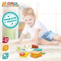 Zestaw Zabawkowe Jedzenie Woomax Śniadanie 14 Części (4 Sztuk)
